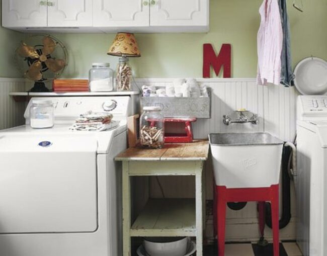 Crimson "M" Vintage Laundry